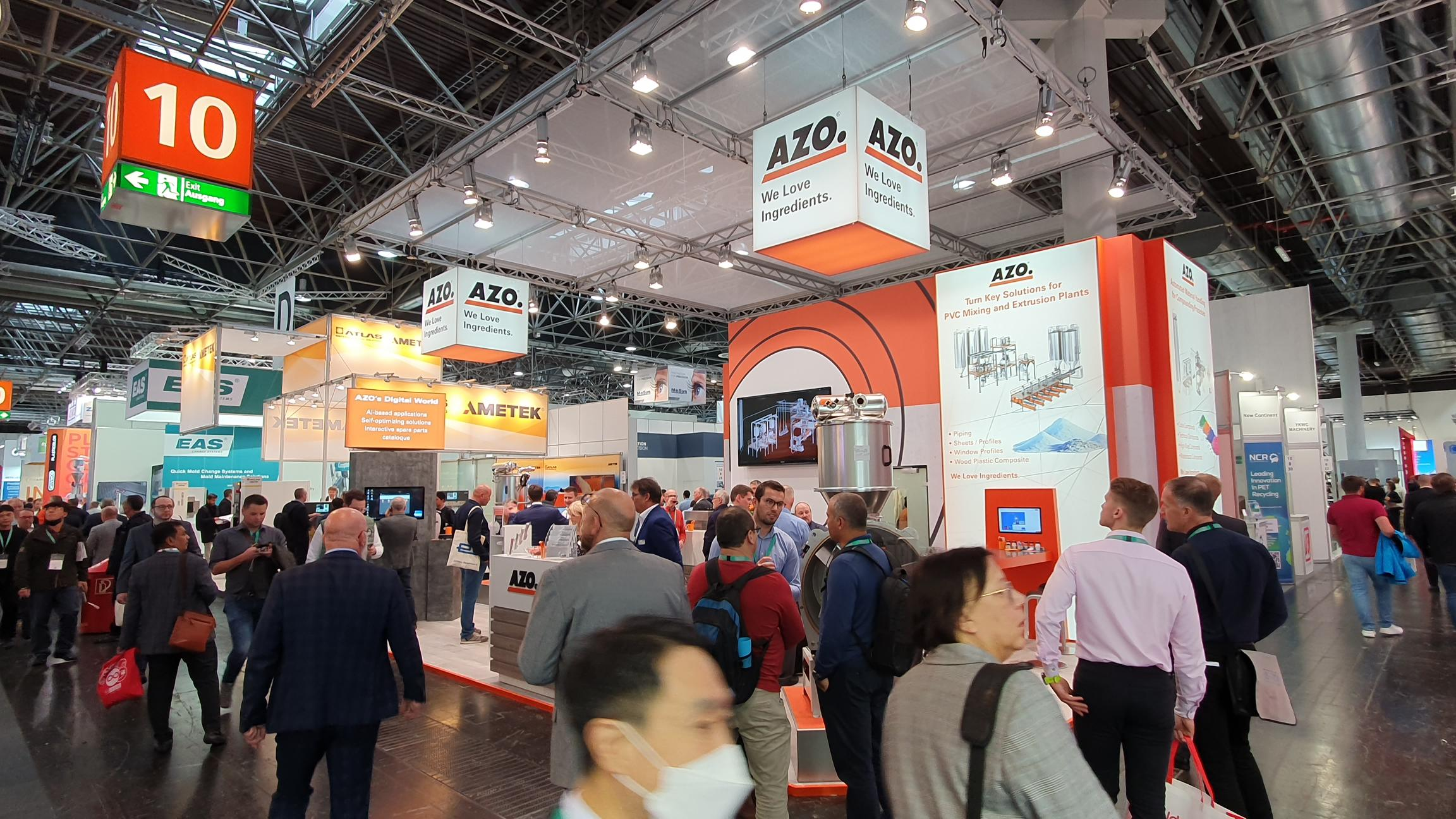 AZO at K 2022 in Germany