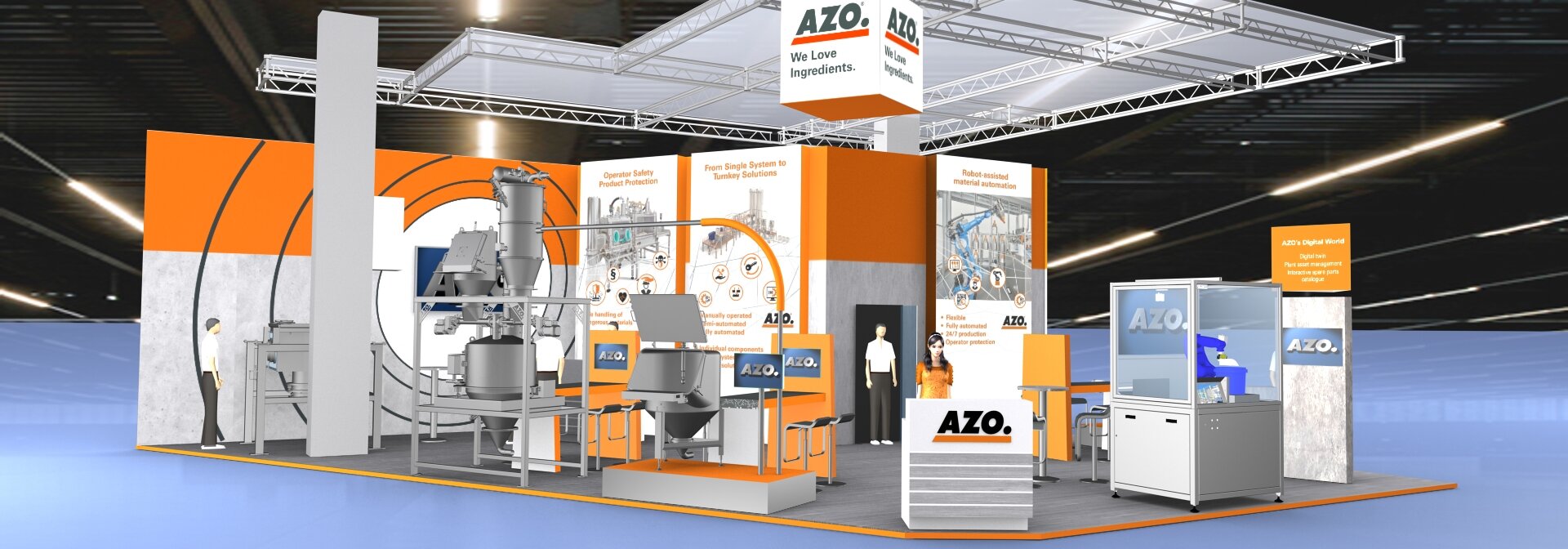 Your expert for raw material automation is exhibiting at POWTECH 2022