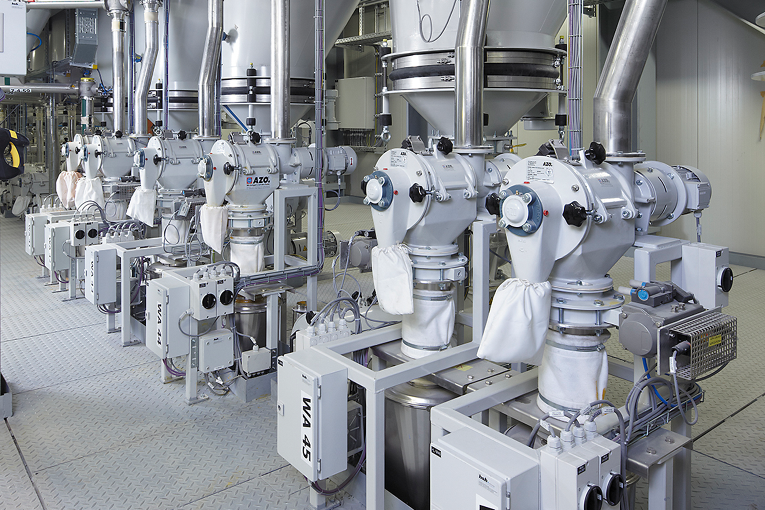 AZO screening systems