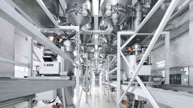 AZO COMPONENTER®, disposición lineal con báscula móvil