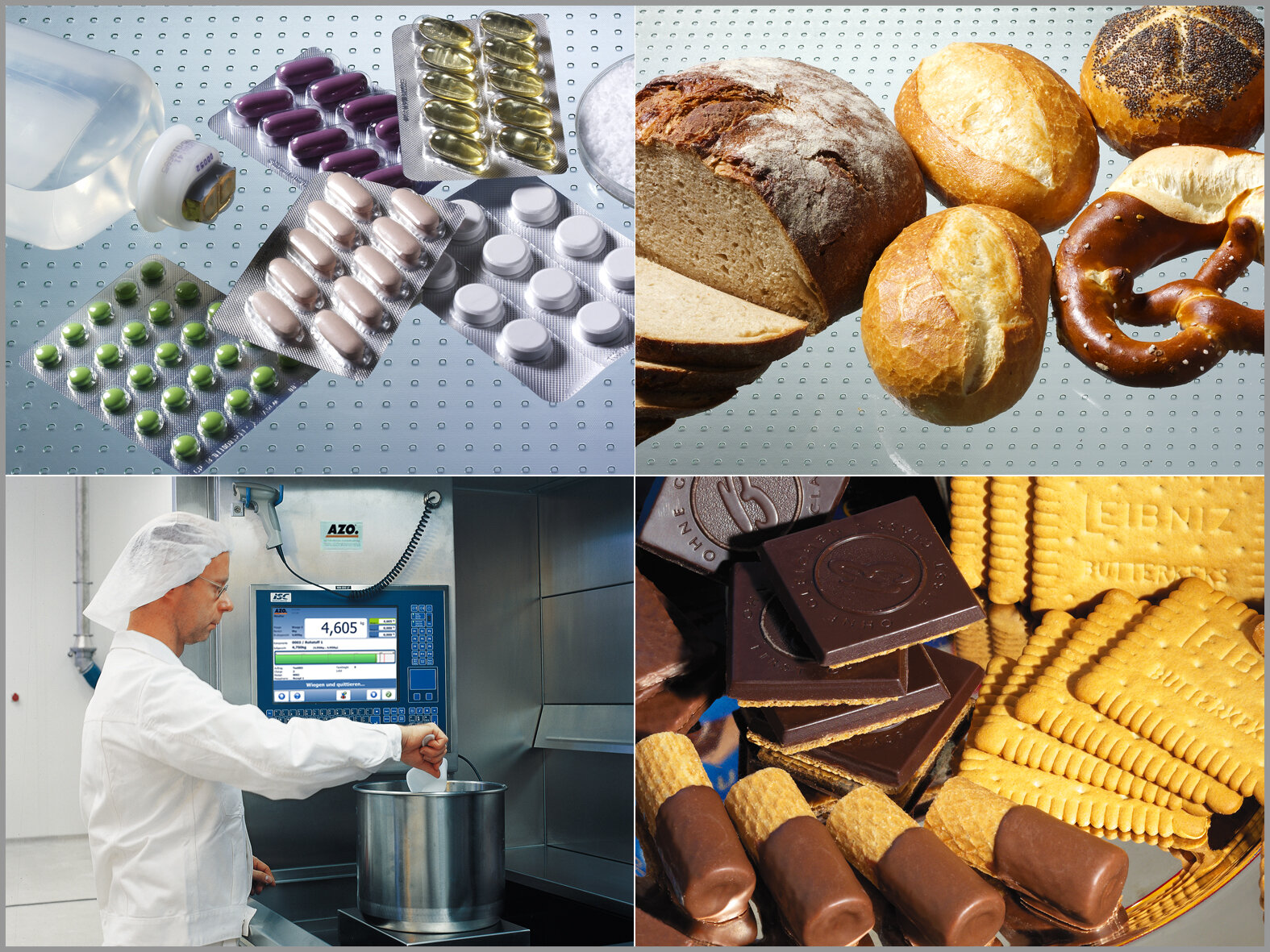 Solutions for the food and pharmaceutical sectors