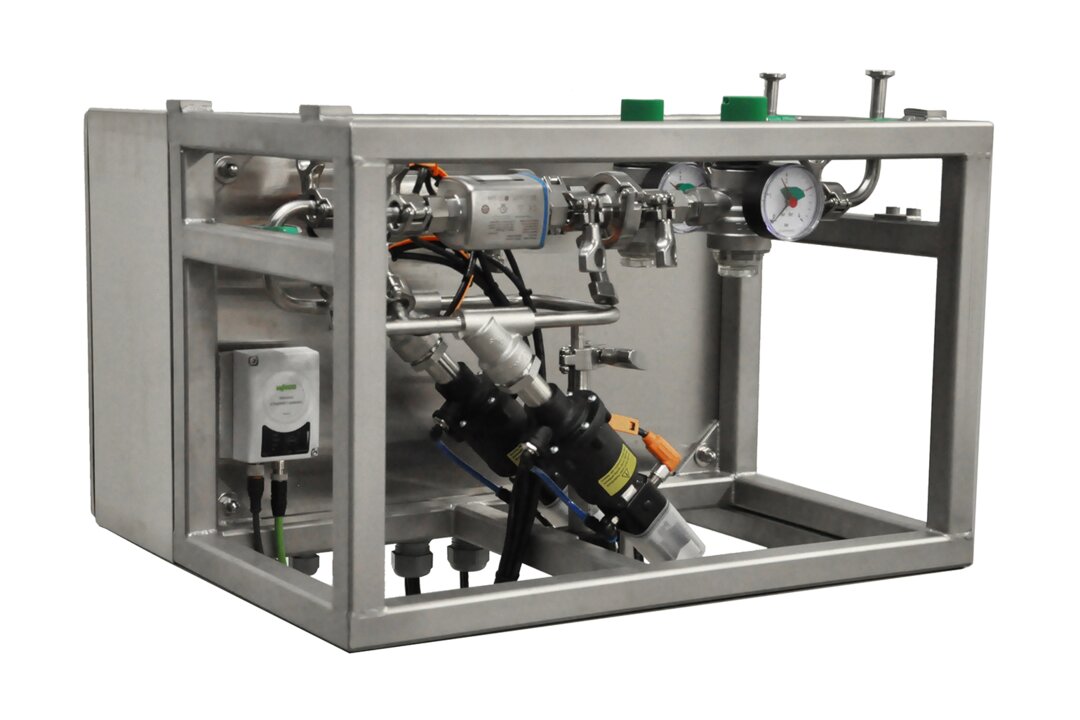 Precise component dosing & weighing with AZO