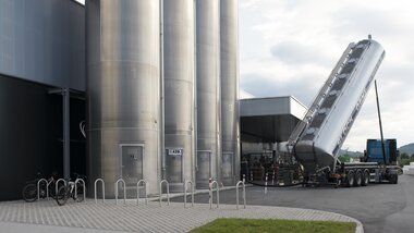 Llenado de silos exteriores