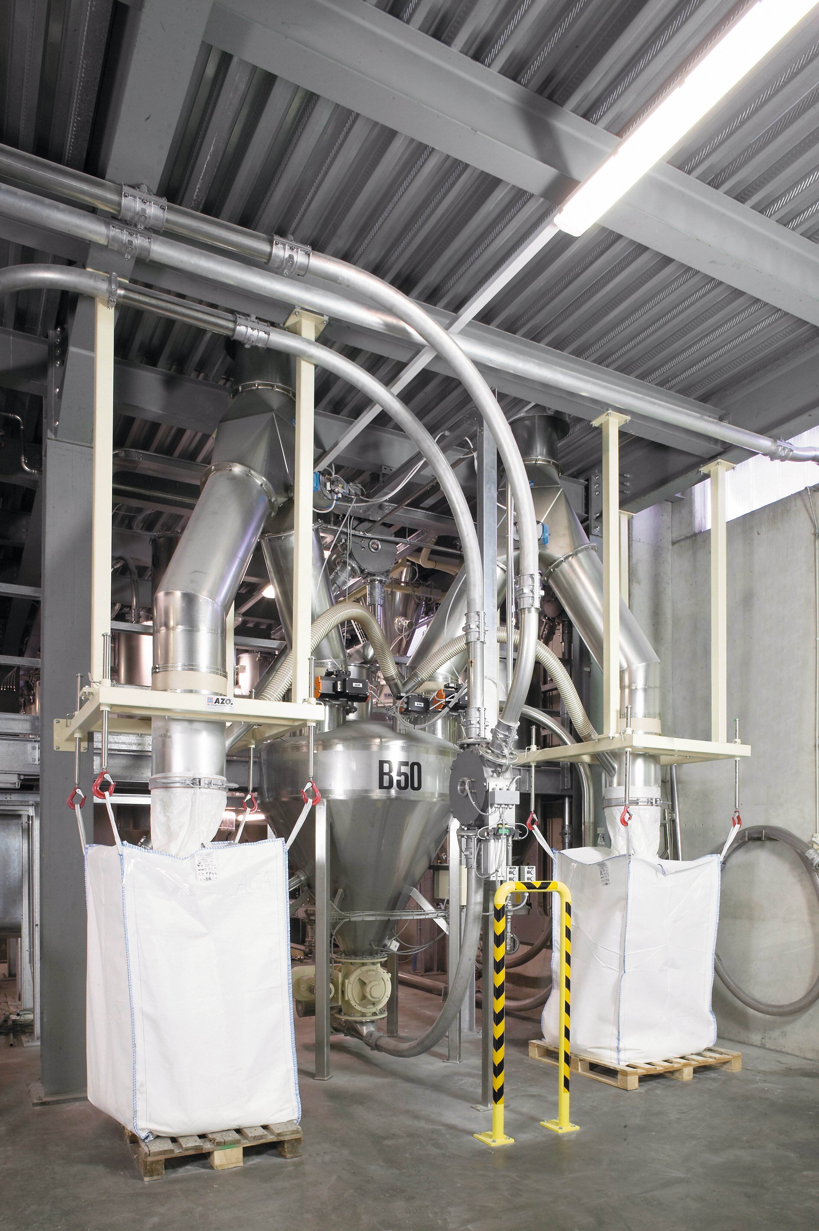 Big bag filling system