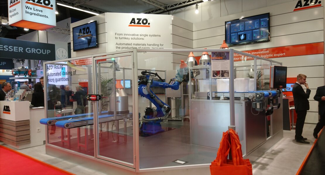 AZO auf der European Coatings Show 2019