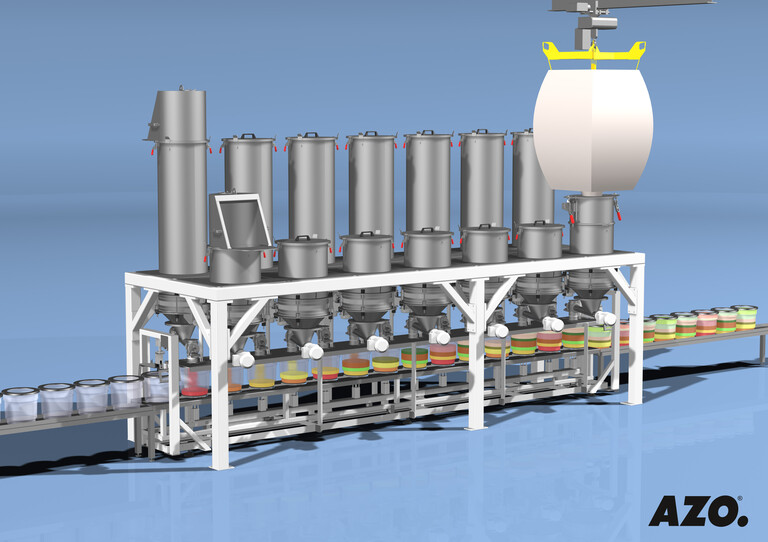 AZO COMPONENTER® Step automatische Einwaage von Klein- und Kleinstkomponenten