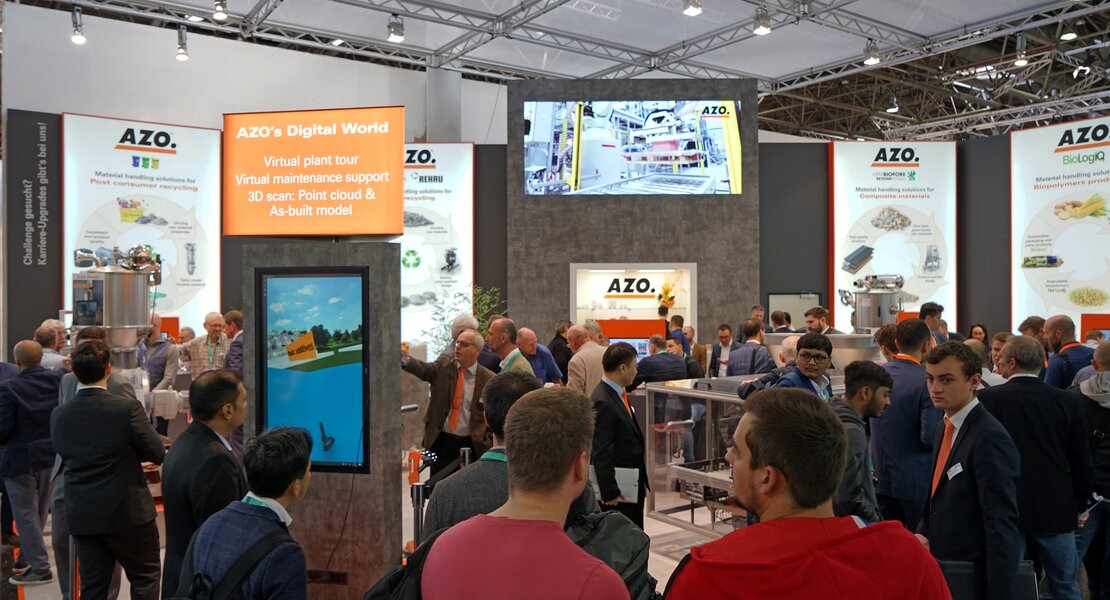View on AZO booth