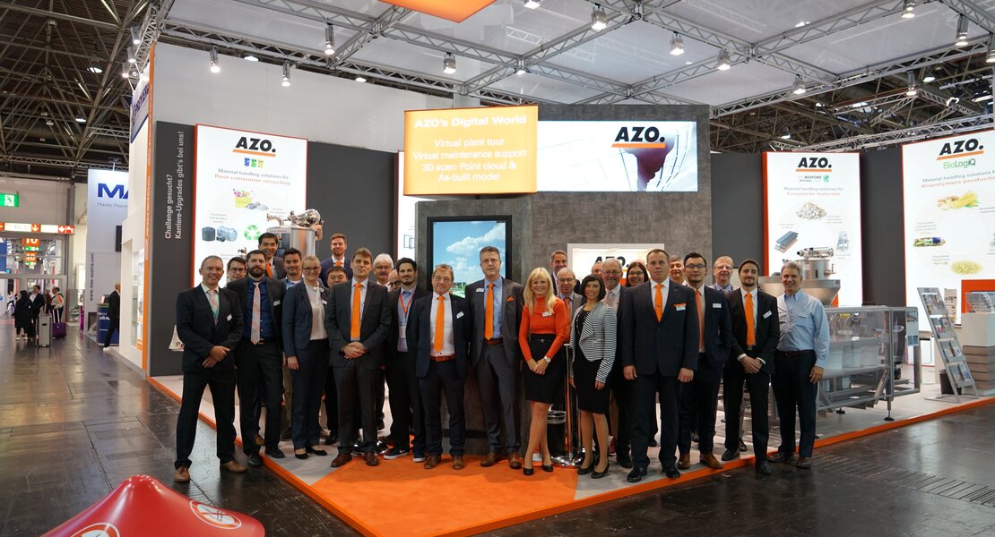 AZO Messestand auf der K 2019