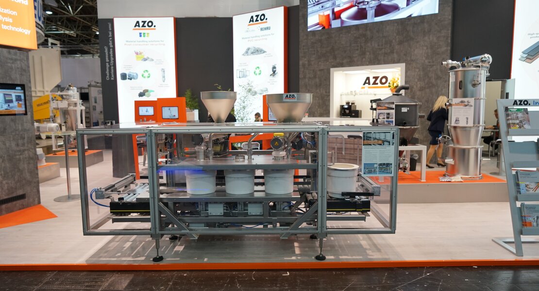 AZO Messestand auf der K 2019