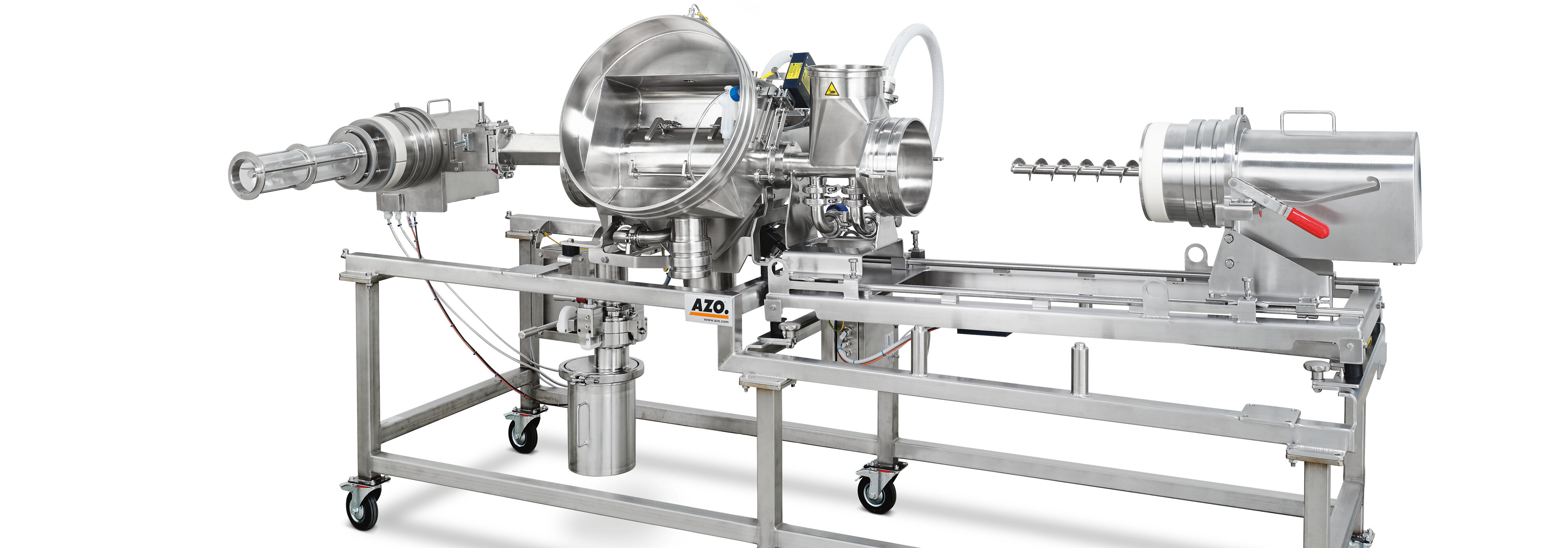 AZO Wirbelstrom-Siebmaschine Containment